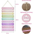 thumbnail image 2 of Decoración de habitación rosa para niñas lescentes estética, bonita decoración de pared de recámara para bebé niña, carteles de arte de pared boho arco iris, decoraciones de moda para niños,, 2 of 3