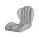 thumbnail image 2 of Cojín asiento espuma viscoelástica con soporte , cómodo, portátil, con funda lavable, respaldo ergonómico para sillas juegos y sillas Gris, 2 of 10