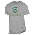thumbnail image 2 of Men's Alternative Apparel Heathered Gray Colorado State Rams The Keeper T-Shirt, 2 of 3