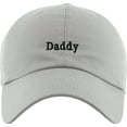 thumbnail image 3 of Daddy Dad Hat Cotton Adjustable Baseball Cap, 3 of 4