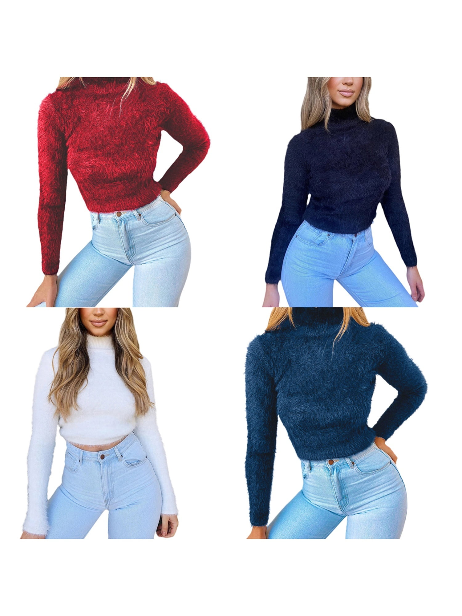 fleece crop jumper