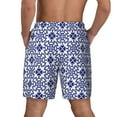 thumbnail image 4 of Fotbe Porcelain Chinaware Men’s Swim Trunks Quick Dry Swim Shorts Board Shorts with Mesh Lining-Large, 4 of 9