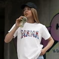 thumbnail image 3 of Bella Canvas Floral Print T-Shirt Moms Mothers Birthday Gift Casual Tee, 3 of 5