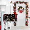 thumbnail image 4 of Merry Christmas Mailbox Cover Xmas Celebrating Ceremony Festival Winter Holiday Magnetic Mailbox Covers Decorative Xmas Mail Box Wraps Post Letter for Yard Garden Standard Size 18x21 Inch, 4 of 6