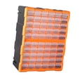 thumbnail image 4 of DOLITY 60 Drawers Parts Organizer Bead Case Teacher Tools Box Hardware Tool Storage Orange, 4 of 9
