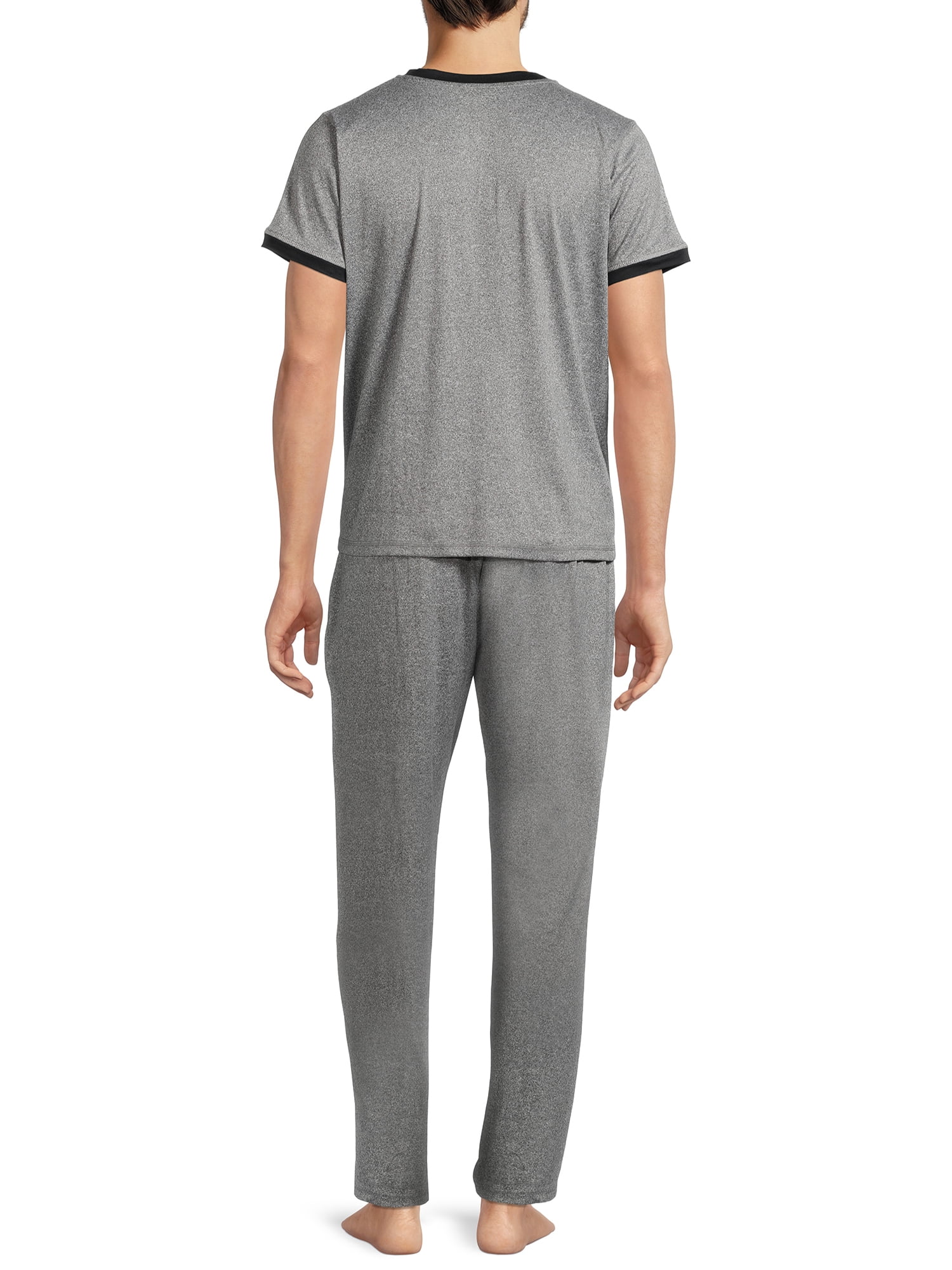 Umbro Men's Short Sleeve T-Shirt and Pants Lounge Set, 2-Piece