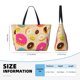 thumbnail image 4 of Easygdp Donuts Bolsa de Viaje de Playa de Gran Capacidad, Bolsa Tote Perfecta para la Playa, Escapadas de Fin de Semana y Viajes, 4 of 7