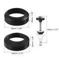 thumbnail image 2 of Uxcell 4Pack Tank to Bowl Gasket Kit, Toilet Tank Bolts with Nuts, Rubber Washers, 2Pack Sealing Rubber Ring, 2 of 7