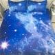 thumbnail image 3 of Funda de edredón con estampado de poliéster 100%, juego de cama suave, fundas de almohada (tamaño King), 3 uds., 3 of 8