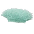 thumbnail image 1 of Wosthever Adorno de cinta con ribete de flecos de plumas de avestruz teñidas en yarda vibrante Kits de decoración para fiestas Menta verde, 1 of 1