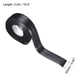 thumbnail image 2 of Impermeable Sello Malla Tira Cinta Auto Adhesivo 0.87" Ancho x 10.5' Largo PVC Sellado Cinta para Cocina Baño Negro, 2 of 5