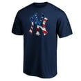 thumbnail image 2 of Men's Navy New York Yankees Team Banner Wave T-Shirt, 2 of 3