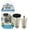 Matte Black Metal, variant on Drain Buddy Ultra Flo Sink Drain Stopper & Hair Catcher - Ultimate Clog Prevention Solution with Extra Basket - Matte Black Metal