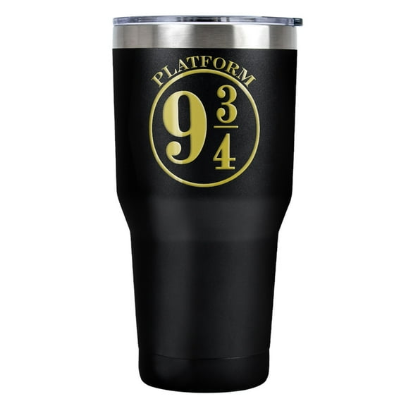 Harry Potter 9 3/4 Stainless Steel Tumbler 30 oz Coffee Travel Cup, Vacuum Insulated & Double Wall with Leakproof Sliding Lid