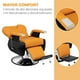 thumbnail image 2 of Sillón Barbero Onof  SB-001  Hidráulico Barbería Silla Estética color Camello, 2 of 5