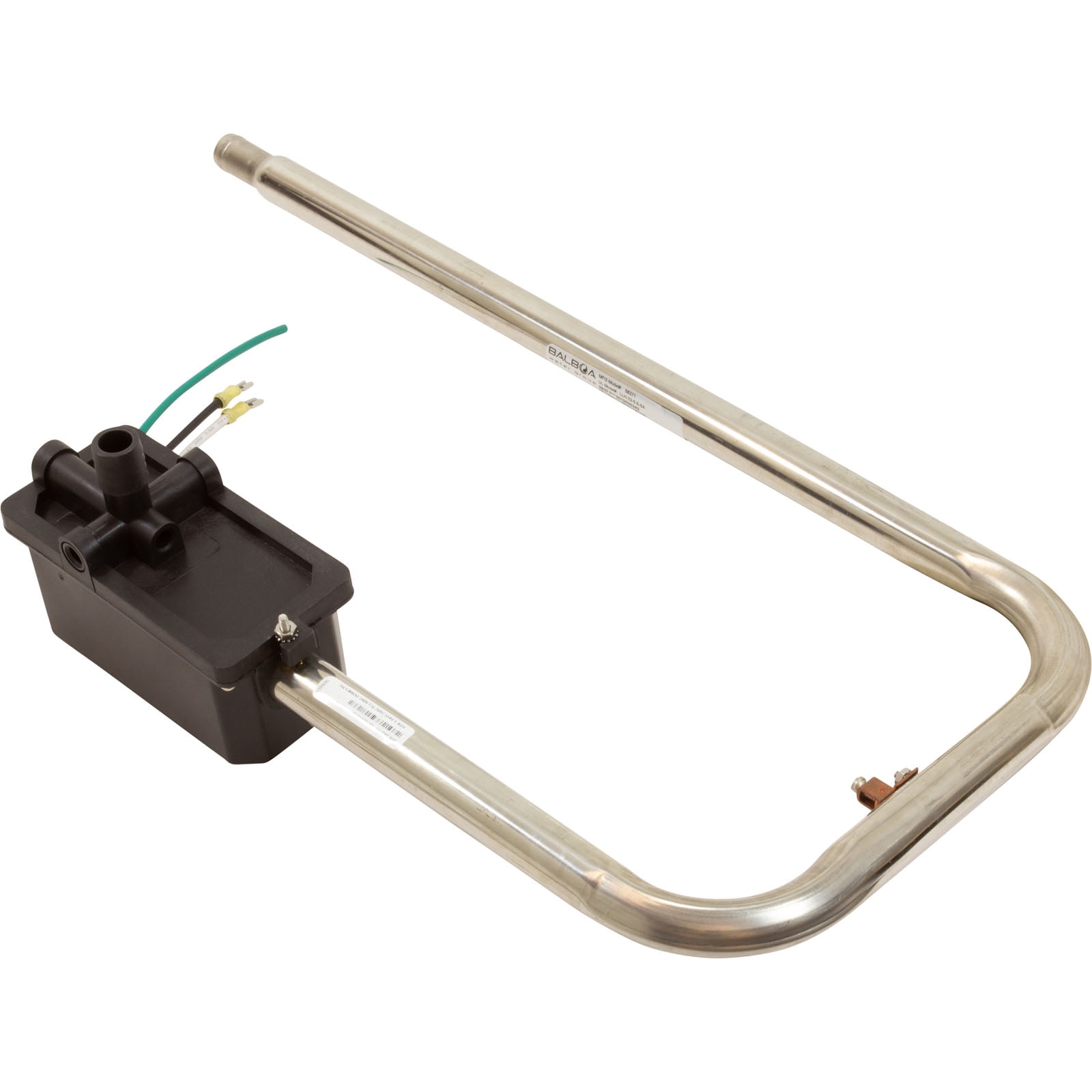 <p>Balboa Water Group 58371T Heater FloThru BWG 230v 5.5kW Slide Connecter Titanium</p>