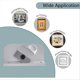 thumbnail image 4 of Bevel Mat Cutter with 5 Blades,45°Push-Style Mat Board Cutter, 4 of 5