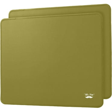 Mr. Pen- Mouse Pad, 12.8"x11.3", 2 Pack, Green Mouse Pads for Wireless Mouse, Computer Mouse Pad Gaming, Mouse Pad for Laptop