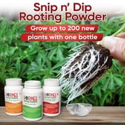 Hormex Rooting Powder Pack #1,3,8 - Root Hormone & Stimulator for Softwood to Semi-Hardwood Plant