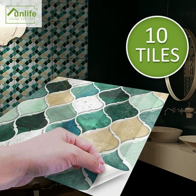 Goory Moroccan Style Self-adhesive Tile Wall Floor Sticker Bathroom Kitchen Decor Goory Moroccan Style Self-adhesive Tile Wall Floor Sticker Bathroom Kitchen Decor