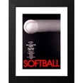 thumbnail image 2 of National Institutes of Health 18x24 Black Modern Framed Museum Art Print Titled - Softball (1982), 2 of 5