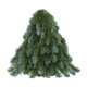 thumbnail image 3 of Mini árbol de Navidad simulado de mesa, suministros para fiestas navideñas realistas, verde 31x30cm, 3 of 9