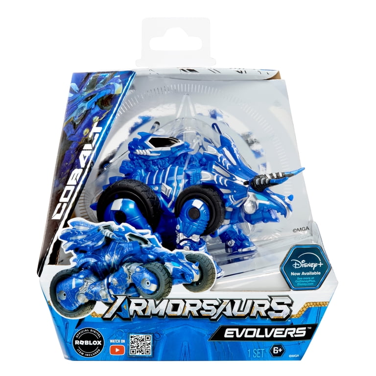 Armorsaurs Evolver Cobalt Transforming Dinosaur to Vehicle Toy, 2