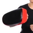 thumbnail image 1 of Almohadilla Curva de Patada Engrosada, Cubierta Objetivo Con Gancho y Bucle Ensanchado Para El Abrenamiento de Boxeo Muay Thai, 1 of 7