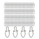 thumbnail image 3 of 100x broches de presión de pesca, broche de presión giratorio, broches de Crankbait, broches de señuelo, Clips de pesca de cambio rápido fuertes, acce 14mm, 3 of 8