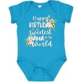 thumbnail image 3 of Inktastic Happy Birthday to the Sweetest Mama in the World Girls Baby Bodysuit, 3 of 5