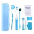 thumbnail image 1 of Ygjytge 8 Cepillos Interdentales De Ortodoncia Para Dientes Dentales, Hilo Dental, Cera (Azul) Ygjytge Para estrenar, 1 of 9