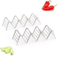 thumbnail image 1 of KAIYANG Rejillas apilables de acero inoxidable Cada rejilla tiene capacidad para 3 o 4 tortillas duras o blandas - 2 piezas, 1 of 5