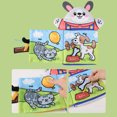 thumbnail image 4 of Libro de te para bebés y Juguete de inteligencia temprana Sunnimix Estilo conejo, 4 of 7