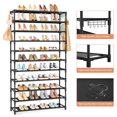 thumbnail image 4 of Zapatero VILICK de 11 niveles de alto y ancho con capacidad para 55 pares, negro, 4 of 8