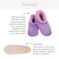 thumbnail image 2 of Snoozies Calcetines de pantuflas emparejables - Divertidas pantuflas de casa para mujer Calcetines antideslizantes y peludos - Regadera - Pequeño, 2 of 5