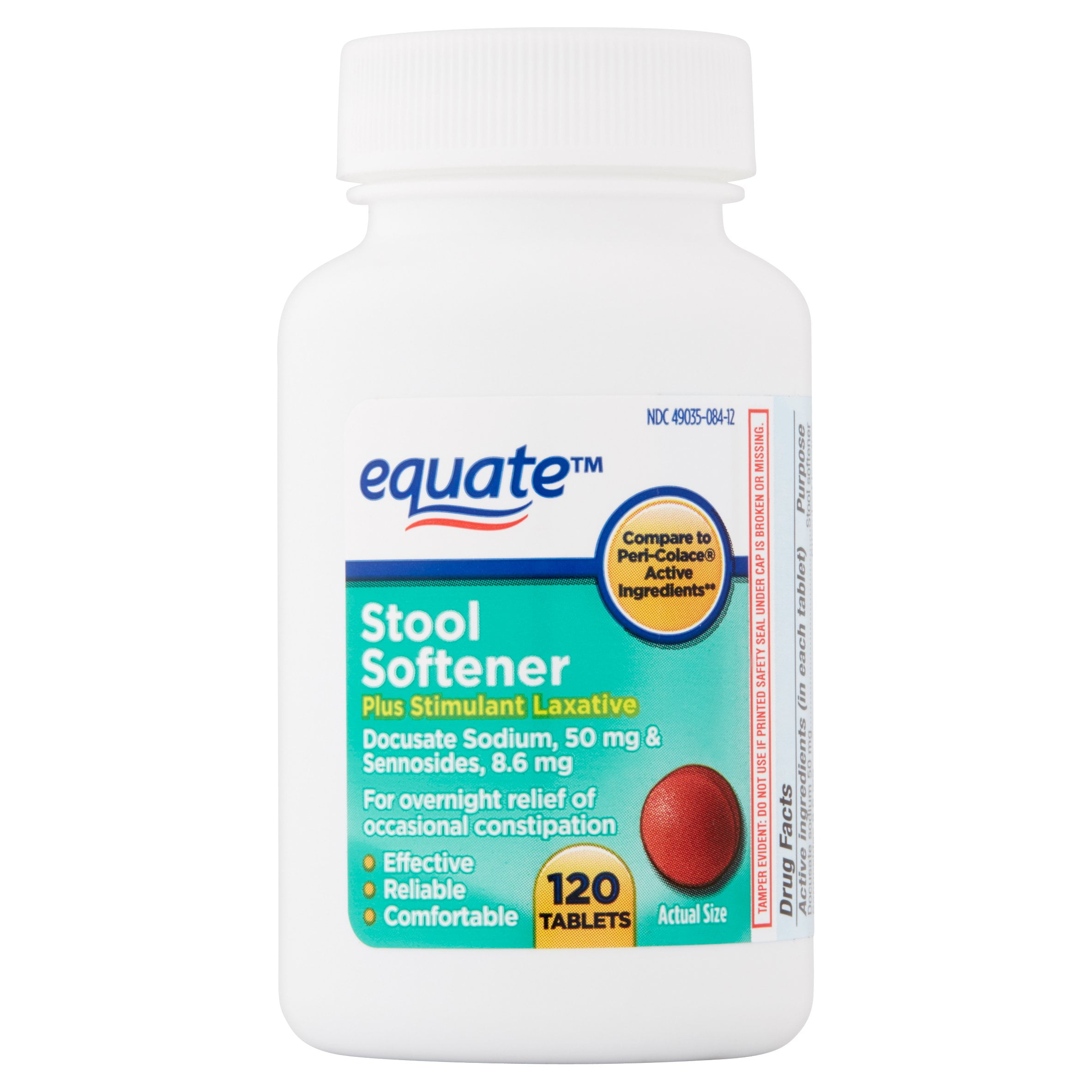 Equate Stool Softener Plus Stimulant Laxative Dosage