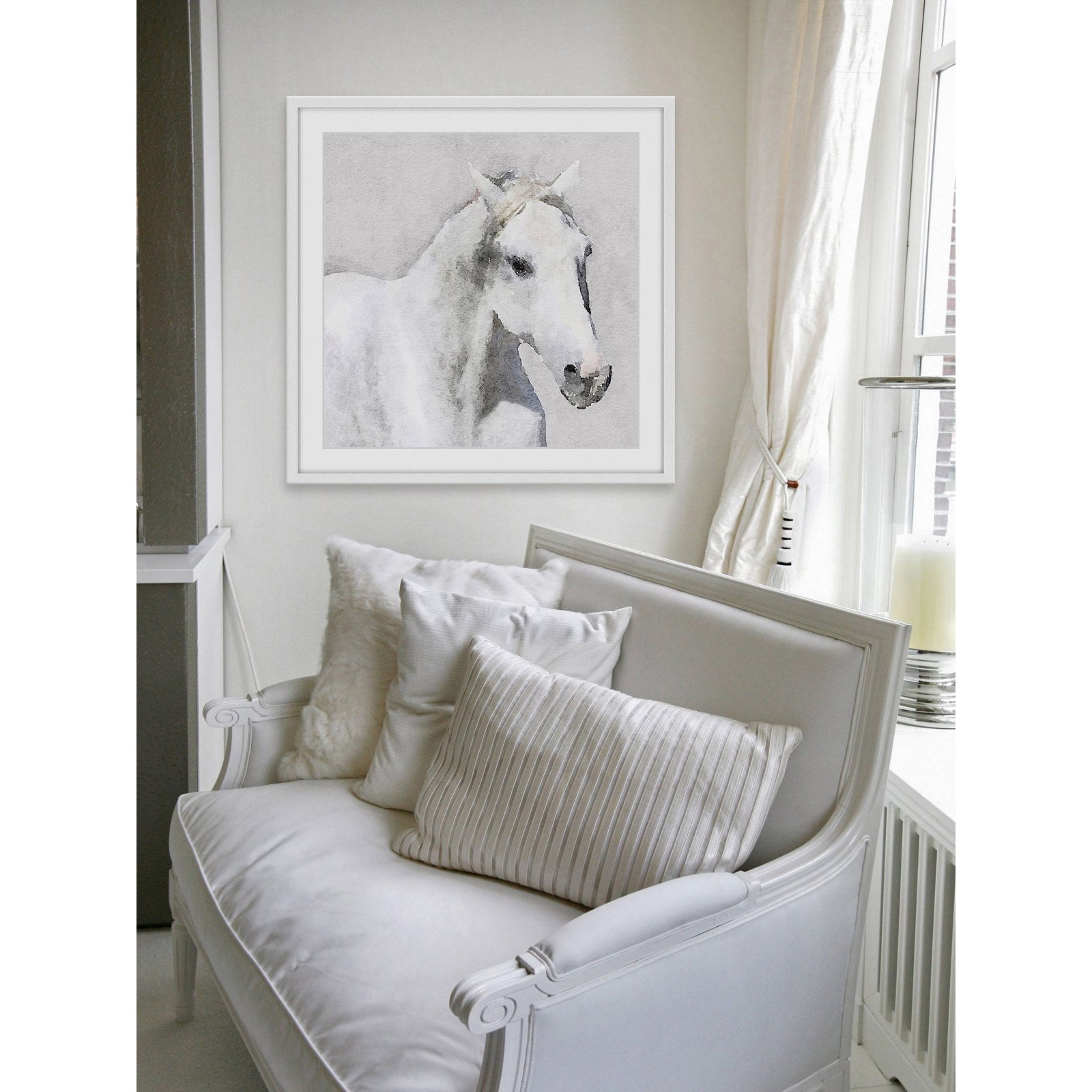 "Pure Blood" Framed Painting Print