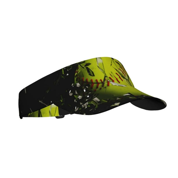 Fotbe Ball Visera Deportiva con Diseño, Gorra Abierta Ajustable de Algodón para Mujer y Hombre