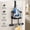 Black Iron Black Wood, variant on Ironing Board Hanger Over Door & Wall Mount, Heavy Duty 2-in-1 Ironing Board Holder with Storage Basket, Space Saving Laundry Room Organizer, Fits T/Y Boards