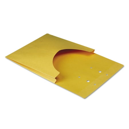 - Quality Park Classification Pockets with One Inch Expansion, 6 Point Kraft, Brown, 100/Box -QUAE9400