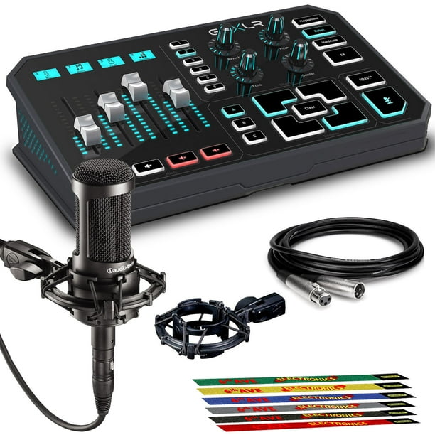 TCHelicon GO XLR 4channel USB Streaming Mixer +Voice FX and Sampler