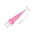thumbnail image 3 of Uxcell Industrial Blunt Tip Tapered Dispensing Fill Needle 20ga X 1.26" Pink 120 Pcs, 3 of 3