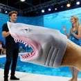 thumbnail image 6 of Realistic Rubber Shark Hand Puppets Soft Flexible Sea Animal Interactive Puppet Funny Role Play Toy for Kids Imaginative Storytelling Birthday Party Gift, 6 of 7