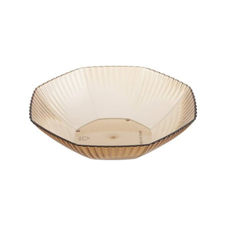 

KQJQS Fruit Serving Tray Party Platter for Food Non-Slip Design Durable PVC Material Multi-Use Gift for Weddings Birthdays and Celebrations