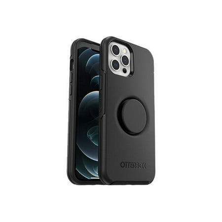 OtterBox - Otter + Pop Series for Apple® iPhone® 12 Pro Max - Black
