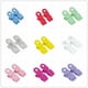 thumbnail image 2 of 5 uds portachupetes de plástico de colores Deng Xun unisex, 2 of 2