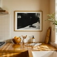 thumbnail image 3 of Hat Noir - Manhattan New York Photography Oak Framed Wall Art Print 12 x 18 inches, 3 of 6