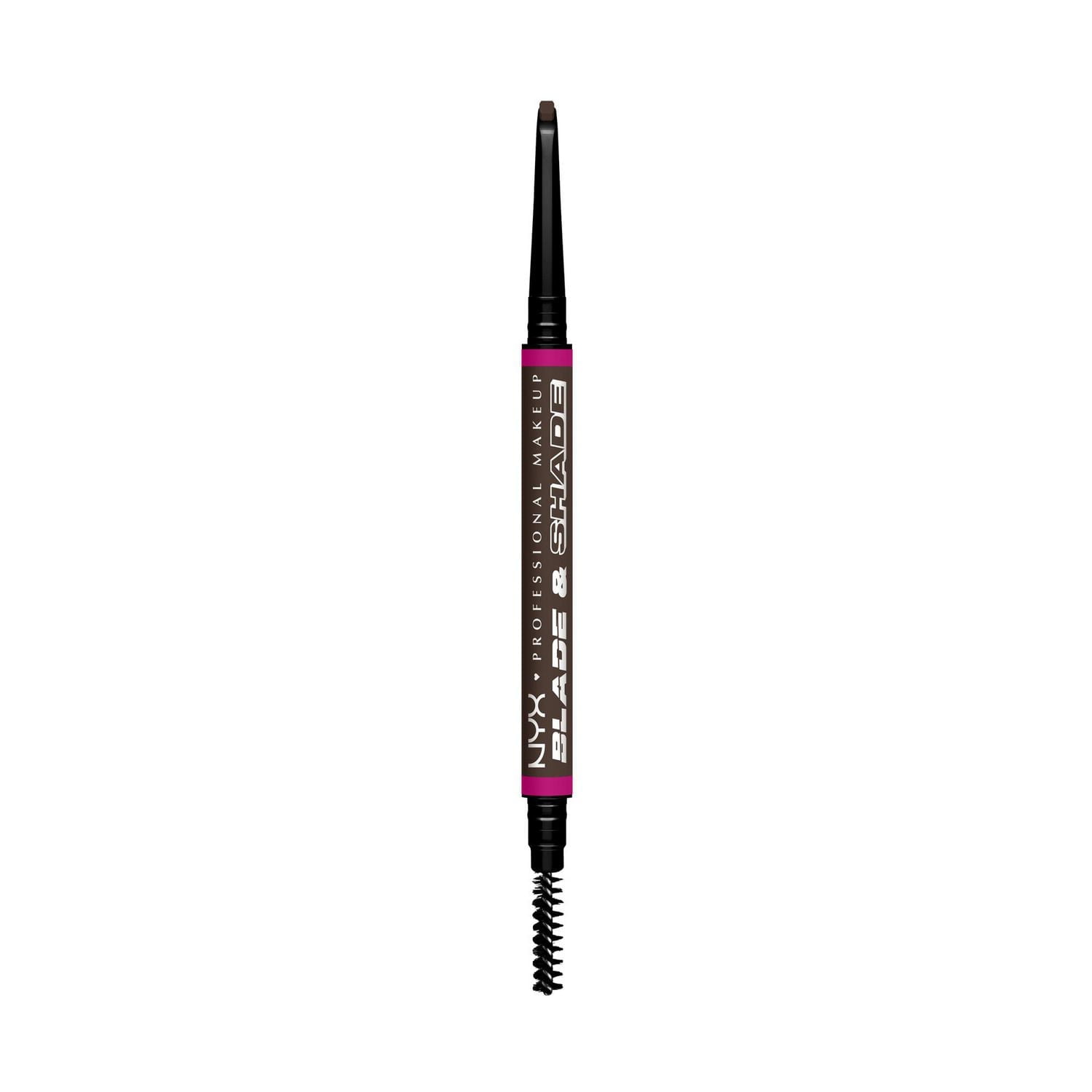 NYX Professional Makeup Blade & Shade, Dual Edged Brow Pencil, 16 hour wear