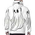 thumbnail image 7 of Goofa Cute Ghost Simple Drawing for Men's Hooded Sweatshirt - Lightweight Pullover Hoodie with Kangaroo Pocket, Perfect for Everyday Wear-Medium, 7 of 7