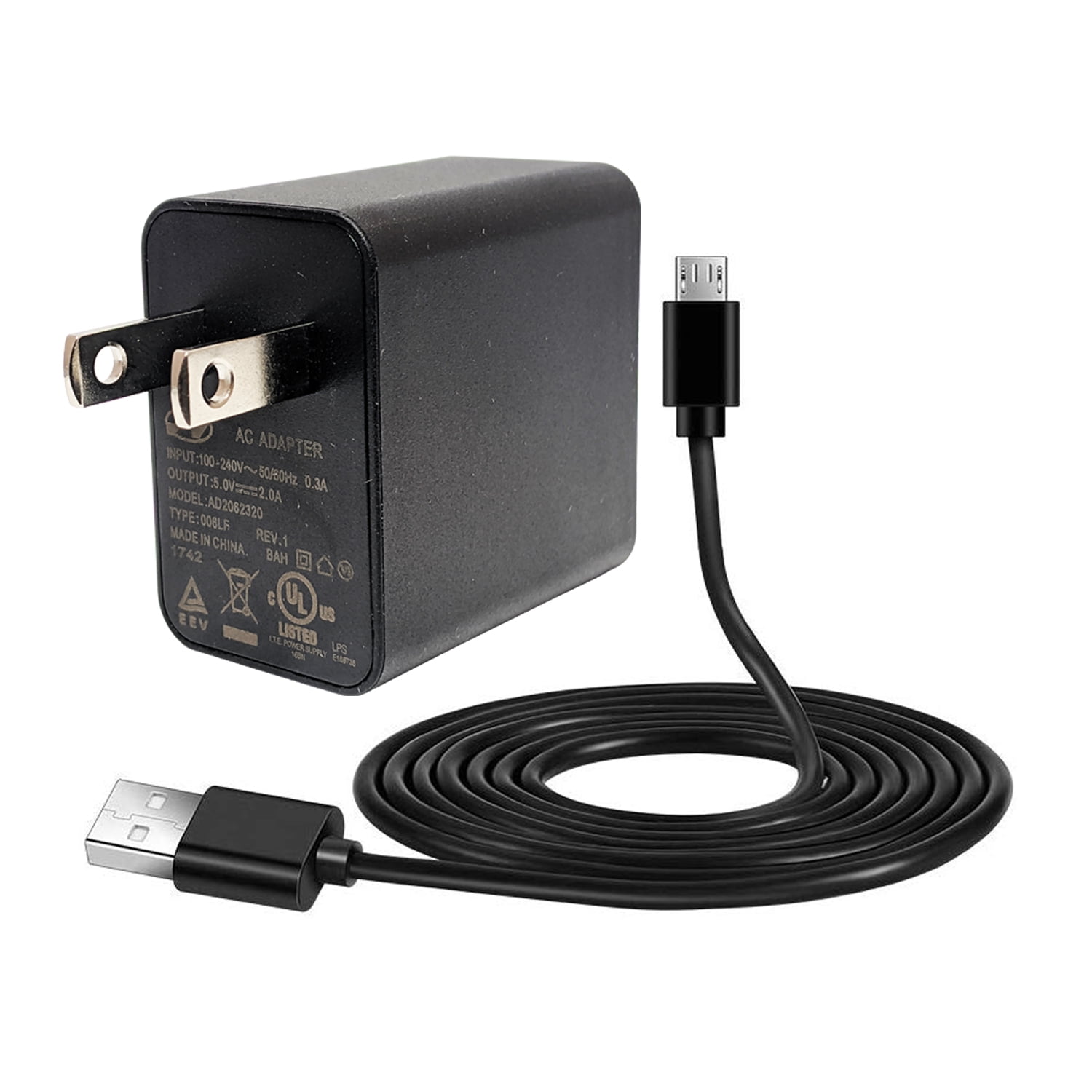 Verizon Ellipsis Rapid Wall Charger 5V/ with Micro USB Cable. Universal  Phone/Tablet Charger 